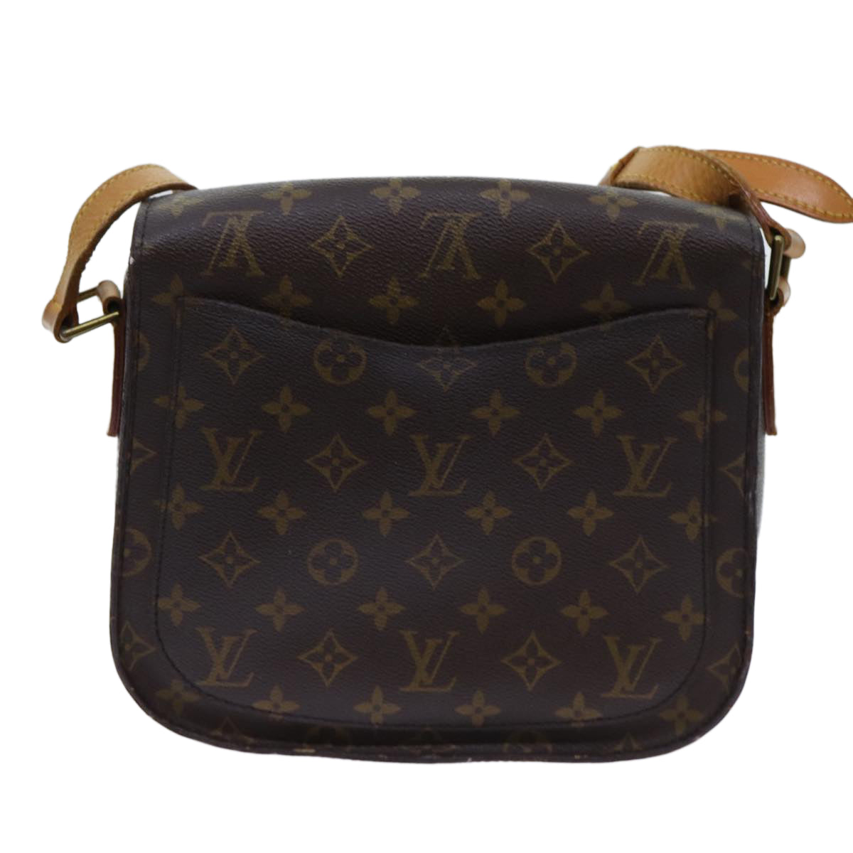 LOUIS VUITTON Monogram Saint Cloud GM Shoulder Bag M51242 LV 70011
