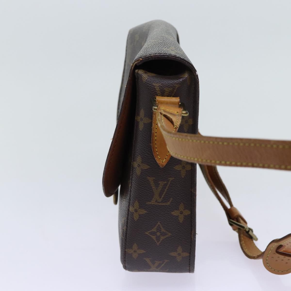 LOUIS VUITTON Monogram Saint Cloud GM Shoulder Bag M51242 LV 70011