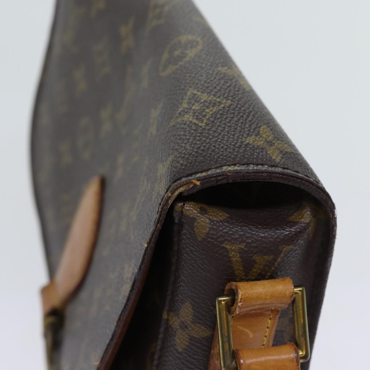 LOUIS VUITTON Monogram Saint Cloud GM Shoulder Bag M51242 LV 70011