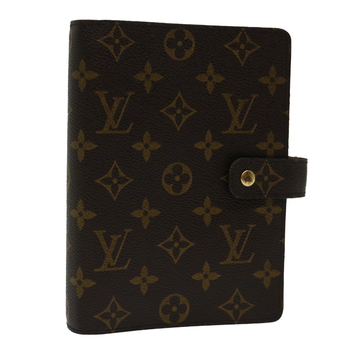 LOUIS VUITTON Monogram Agenda MM Day Planner Cover R20105 LV 70012