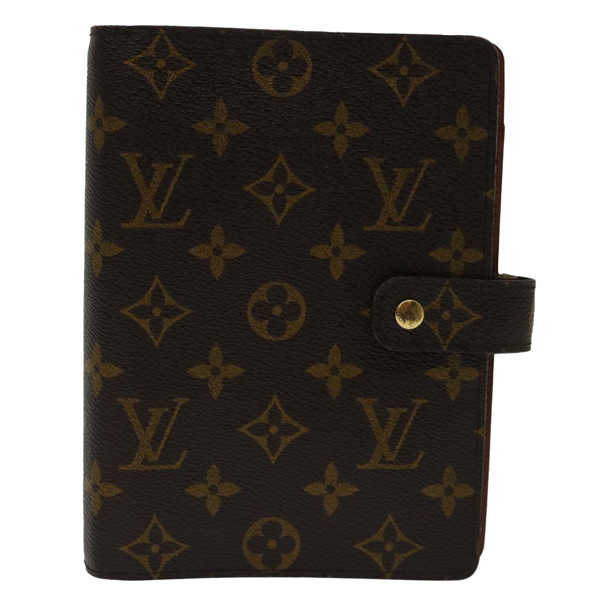 LOUIS VUITTON Monogram Agenda MM Day Planner Cover R20105 LV 70012