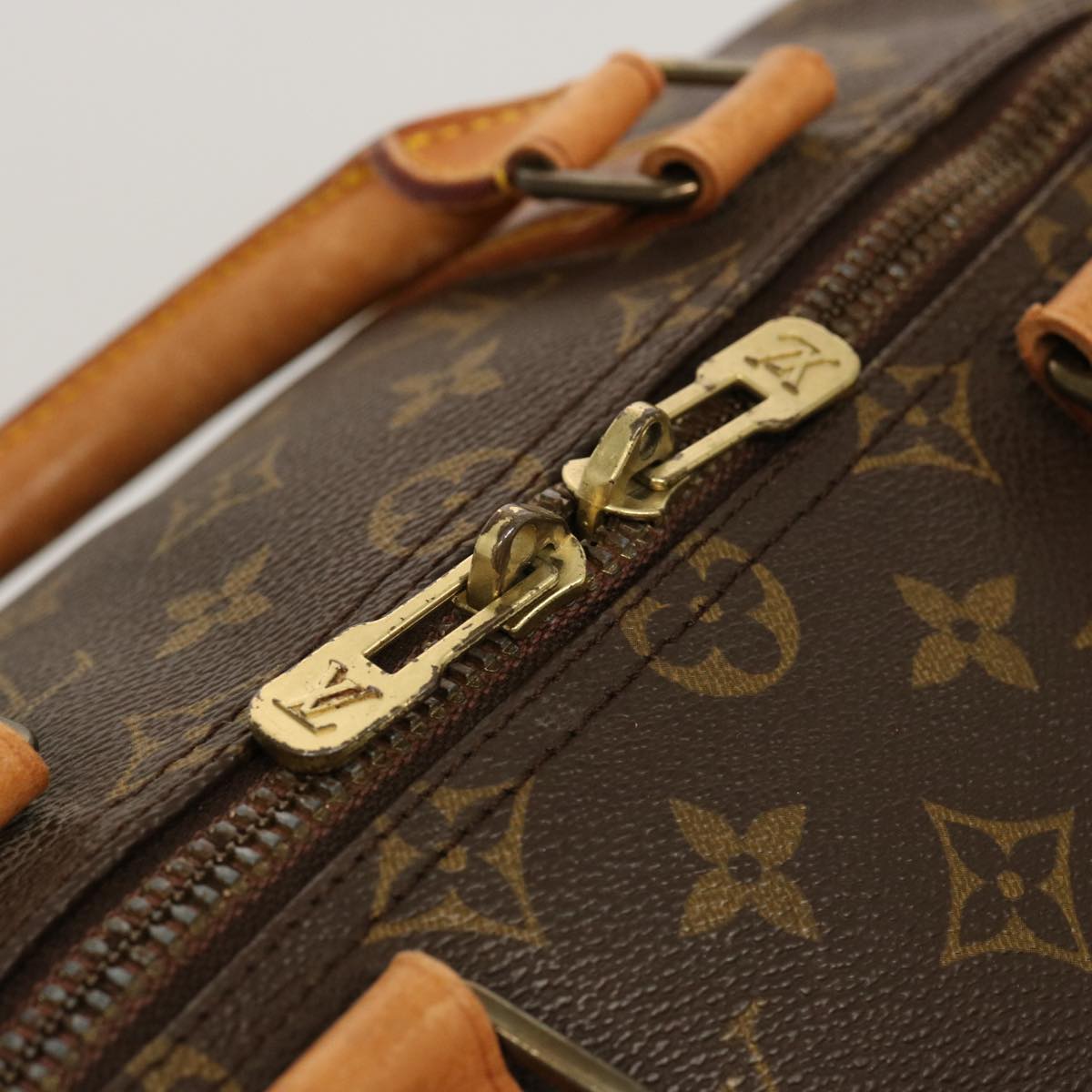 LOUIS VUITTON Monogram Keepall 50 Boston Bag M41426 LV 70016