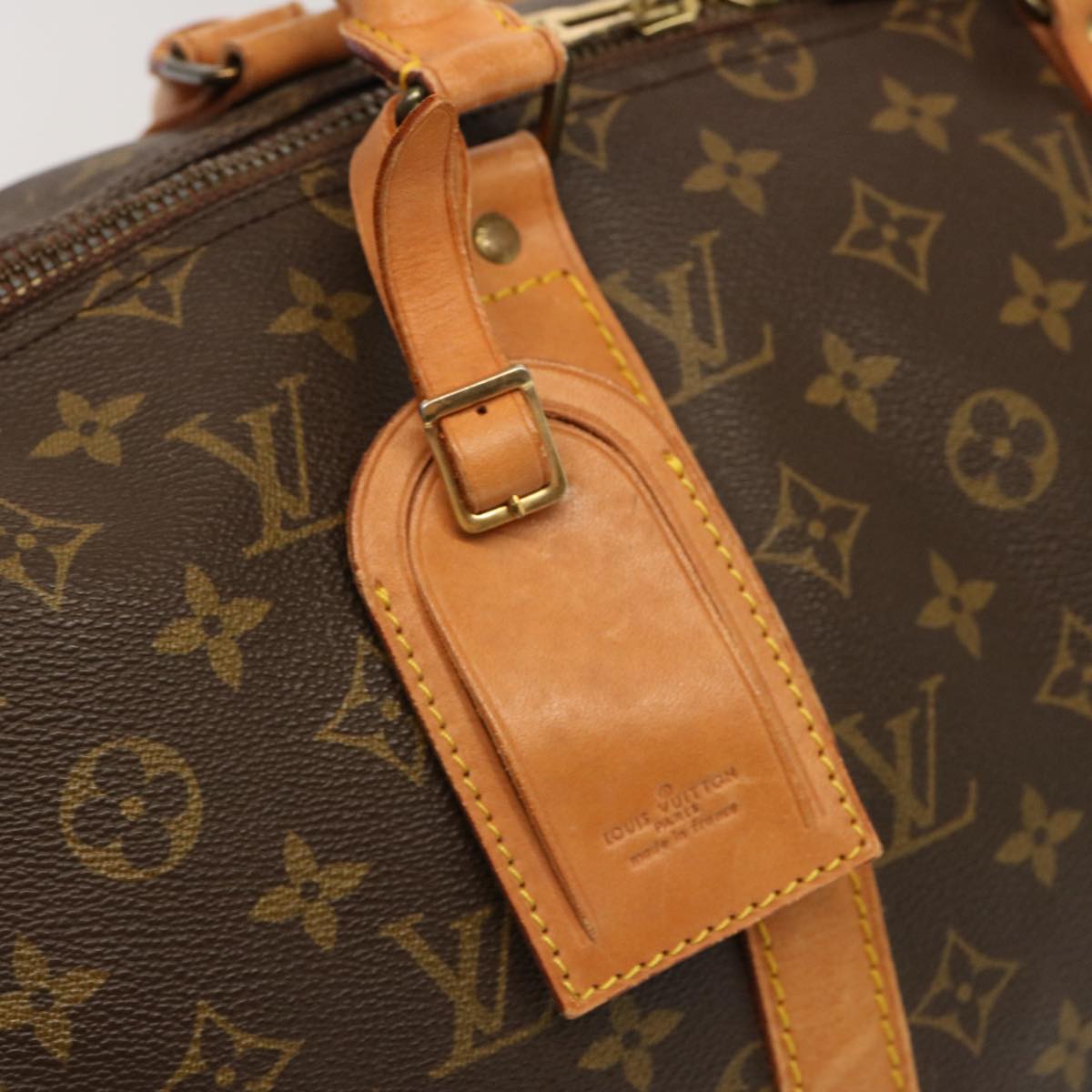 LOUIS VUITTON Monogram Keepall 50 Boston Bag M41426 LV 70016
