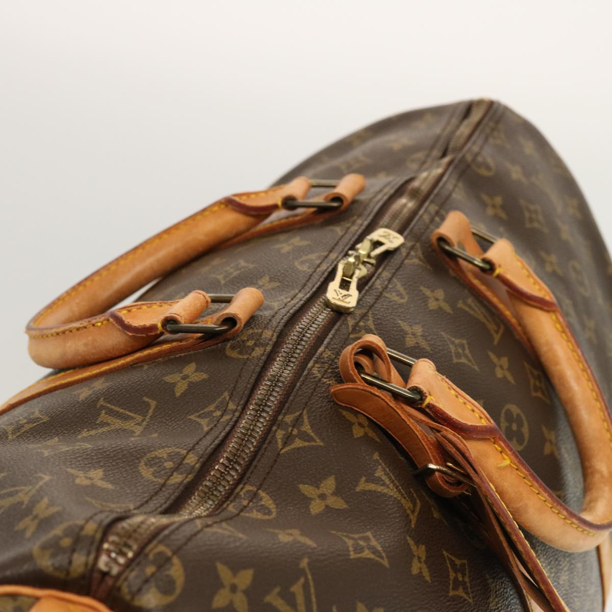 LOUIS VUITTON Monogram Keepall 50 Boston Bag M41426 LV 70016