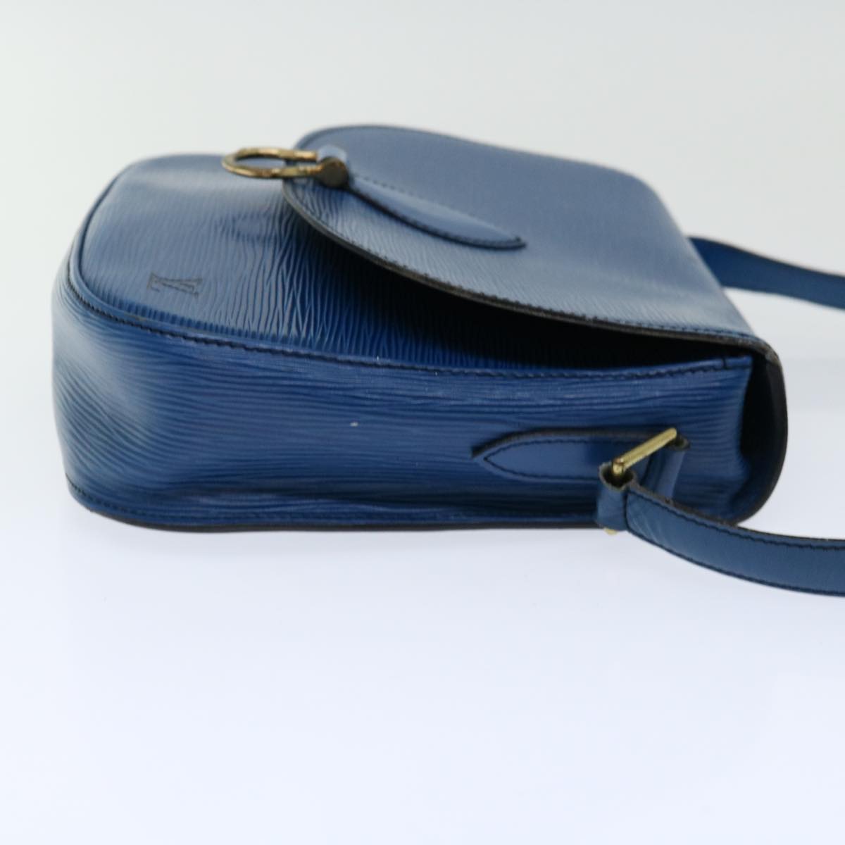 LOUIS VUITTON Epi Saint Cloud GM Shoulder Bag Blue M52195 LV 70023