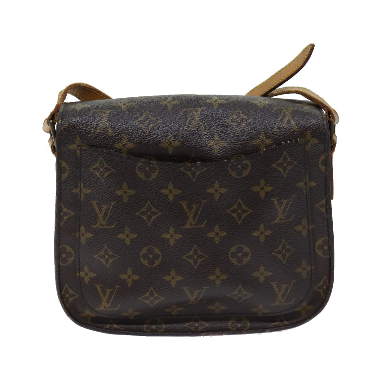 LOUIS VUITTON Monogram Saint Cloud GM Shoulder Bag M51242 LV 70026