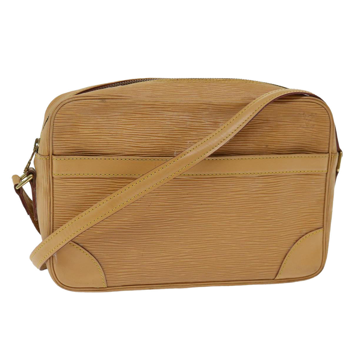 LOUIS VUITTON Epi Trocadero 27 Shoulder Bag Beige M52306 LV 70028