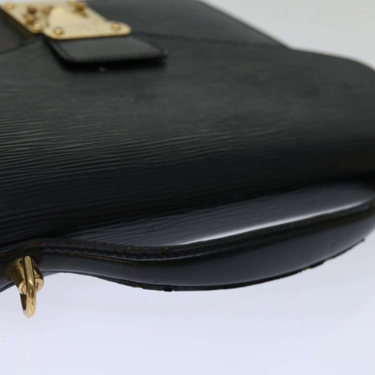 LOUIS VUITTON Epi Monceau 28 Hand Bag Black M52122 LV 70033