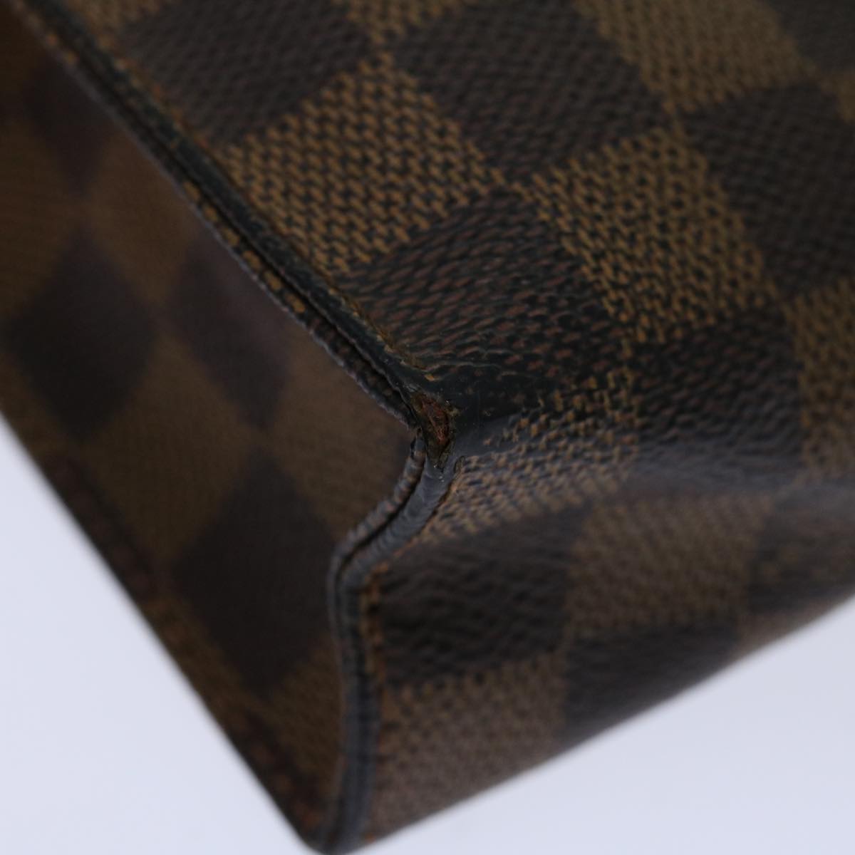 LOUIS VUITTON Damier Ebene Poche Toilette 26 Pouch N47543 LV 70037