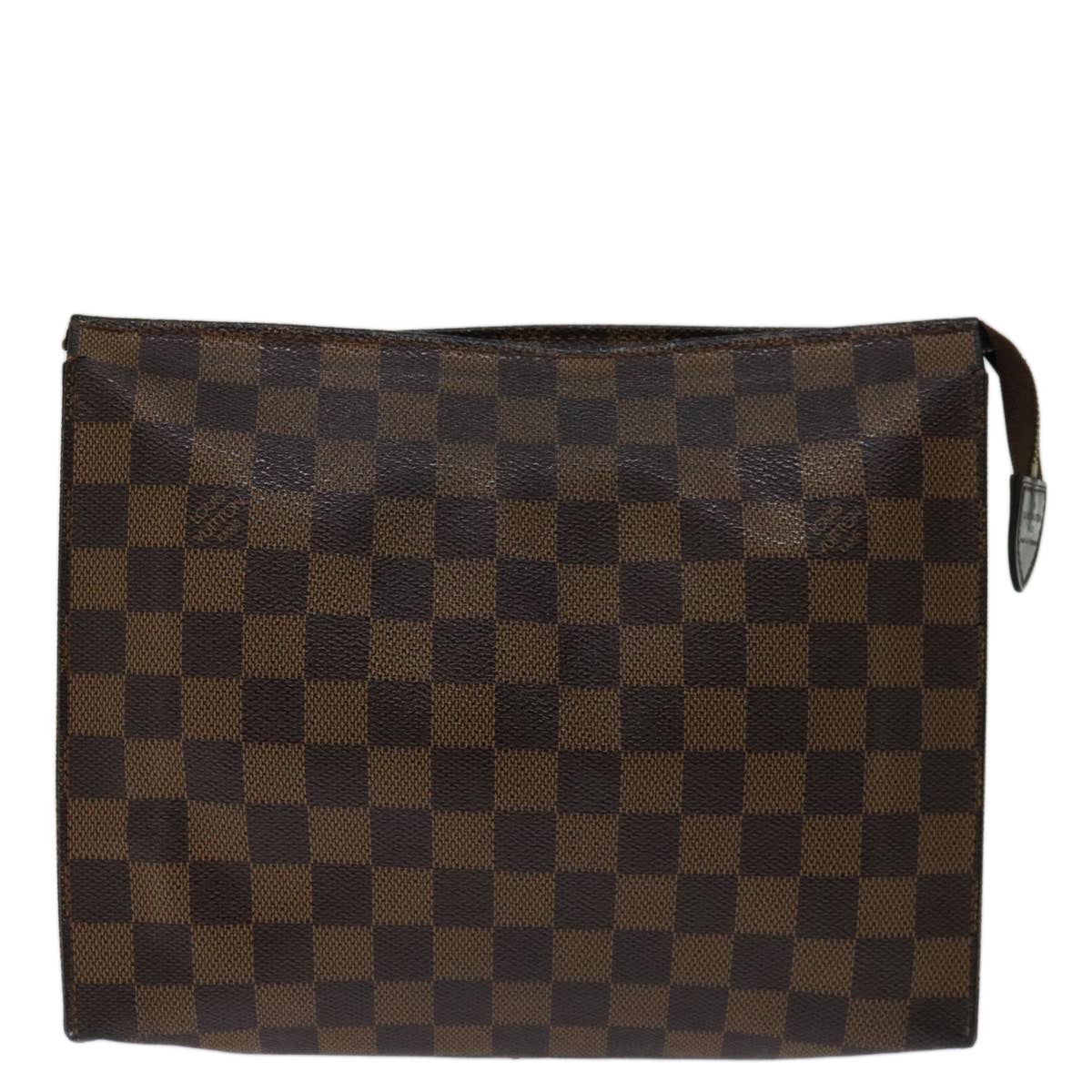 LOUIS VUITTON Damier Ebene Poche Toilette 26 Pouch N47543 LV 70037