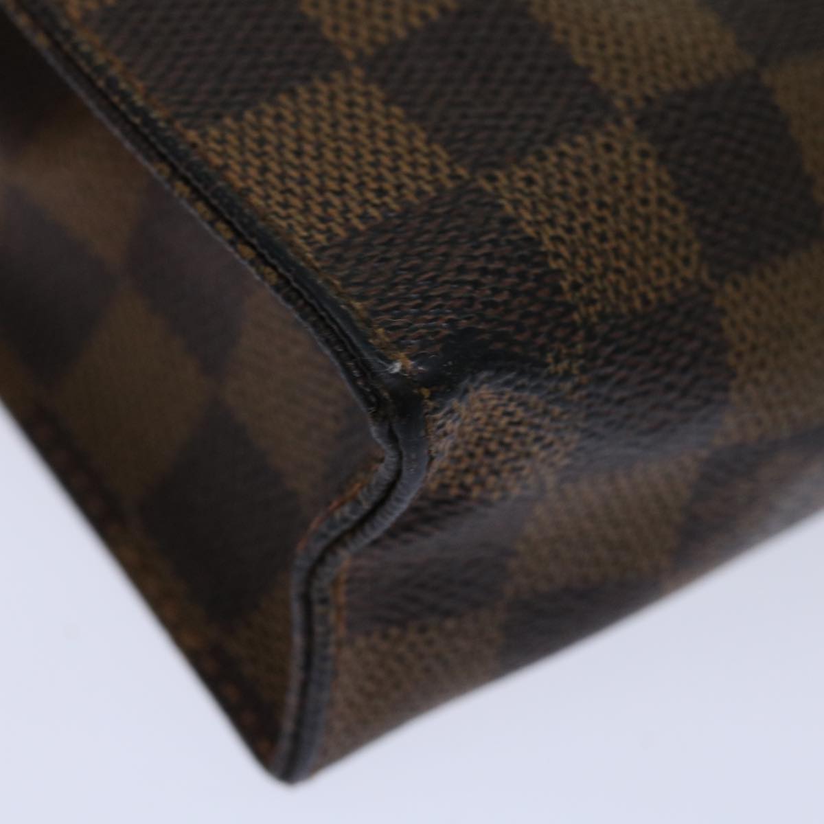 LOUIS VUITTON Damier Ebene Poche Toilette 26 Pouch N47543 LV 70037