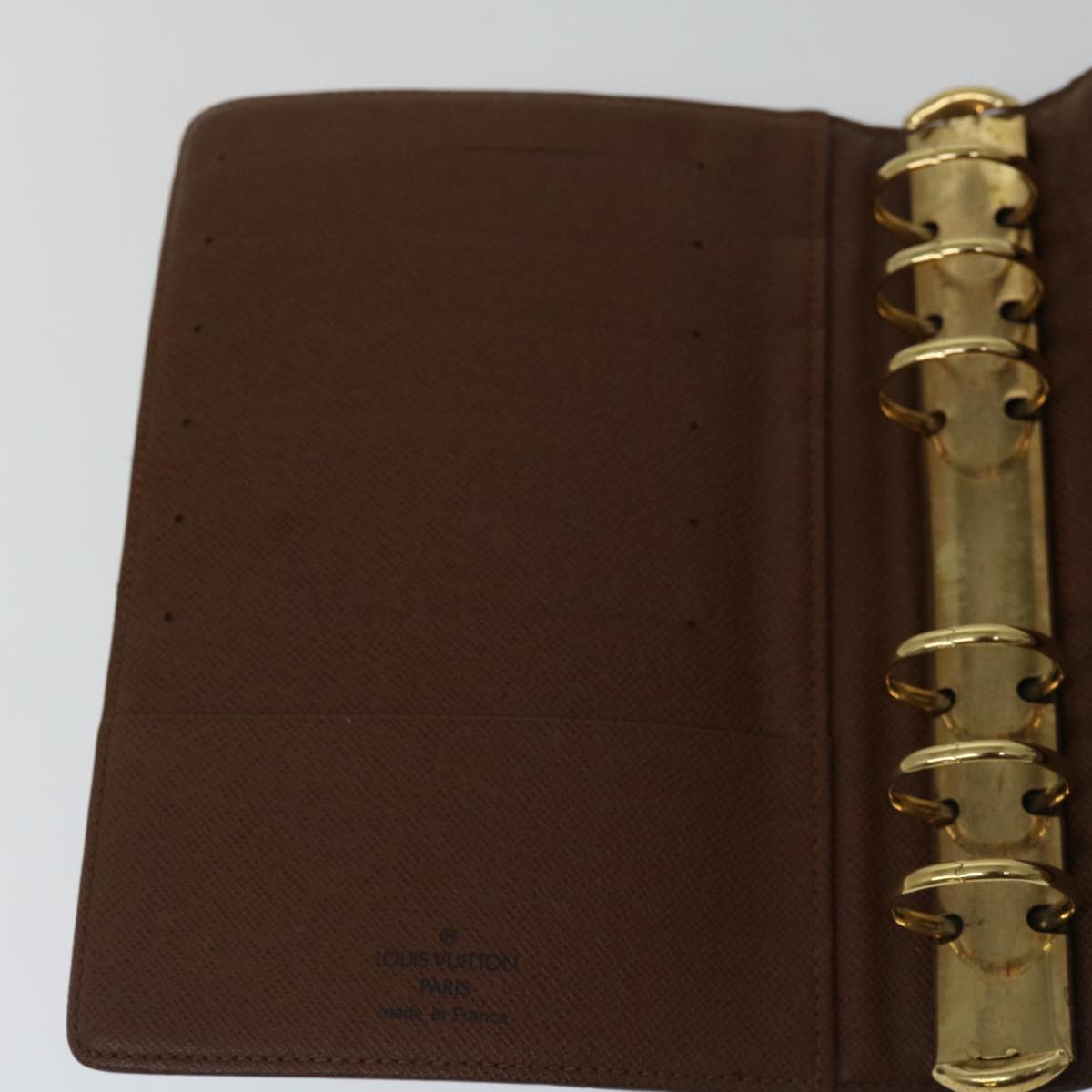 LOUIS VUITTON Monogram Agenda MM Day Planner Cover R20105 LV 70043