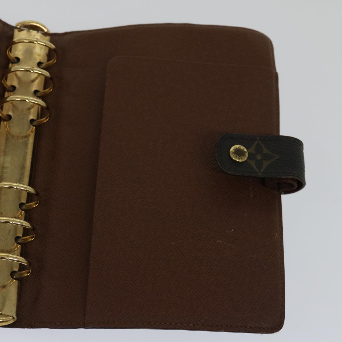 LOUIS VUITTON Monogram Agenda MM Day Planner Cover R20105 LV 70043