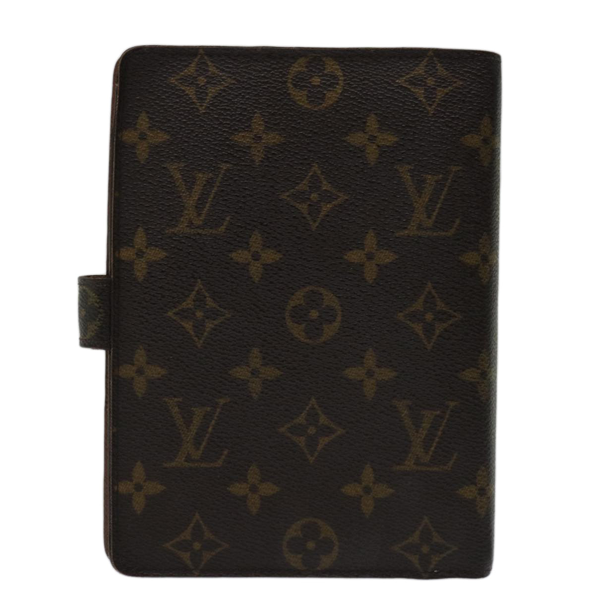LOUIS VUITTON Monogram Agenda MM Day Planner Cover R20105 LV 70043