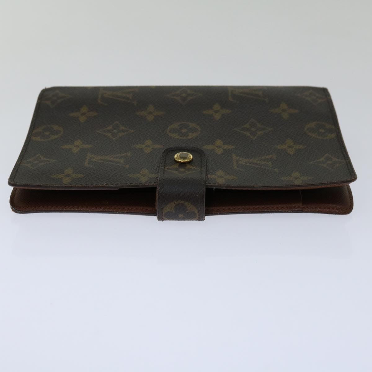 LOUIS VUITTON Monogram Agenda MM Day Planner Cover R20105 LV 70043