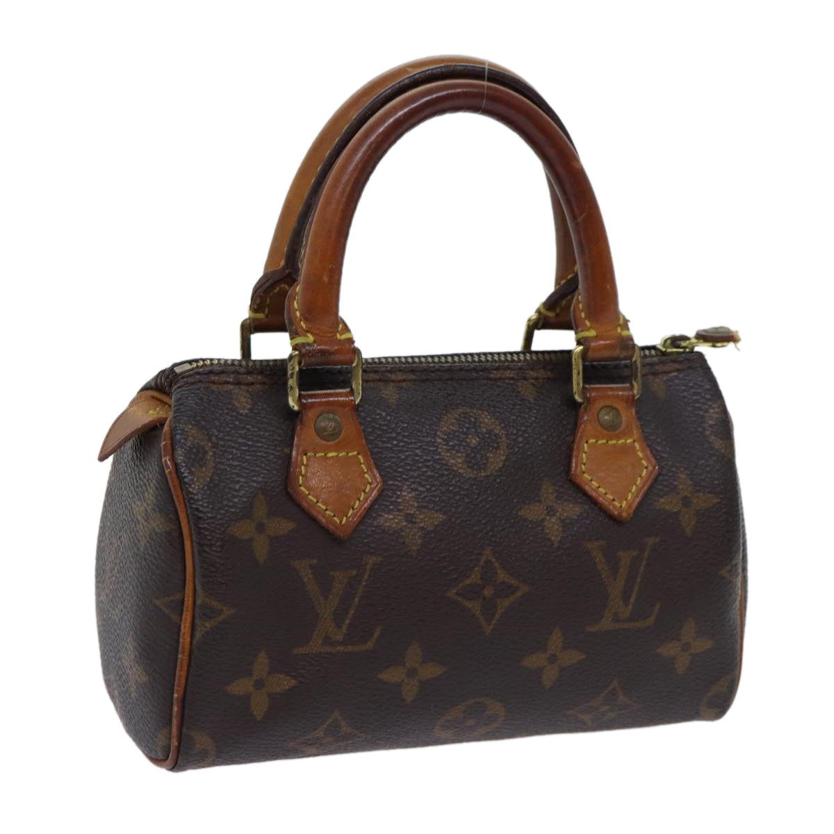 LOUIS VUITTON Monogram Mini Speedy Hand Bag M41534 LV 70049