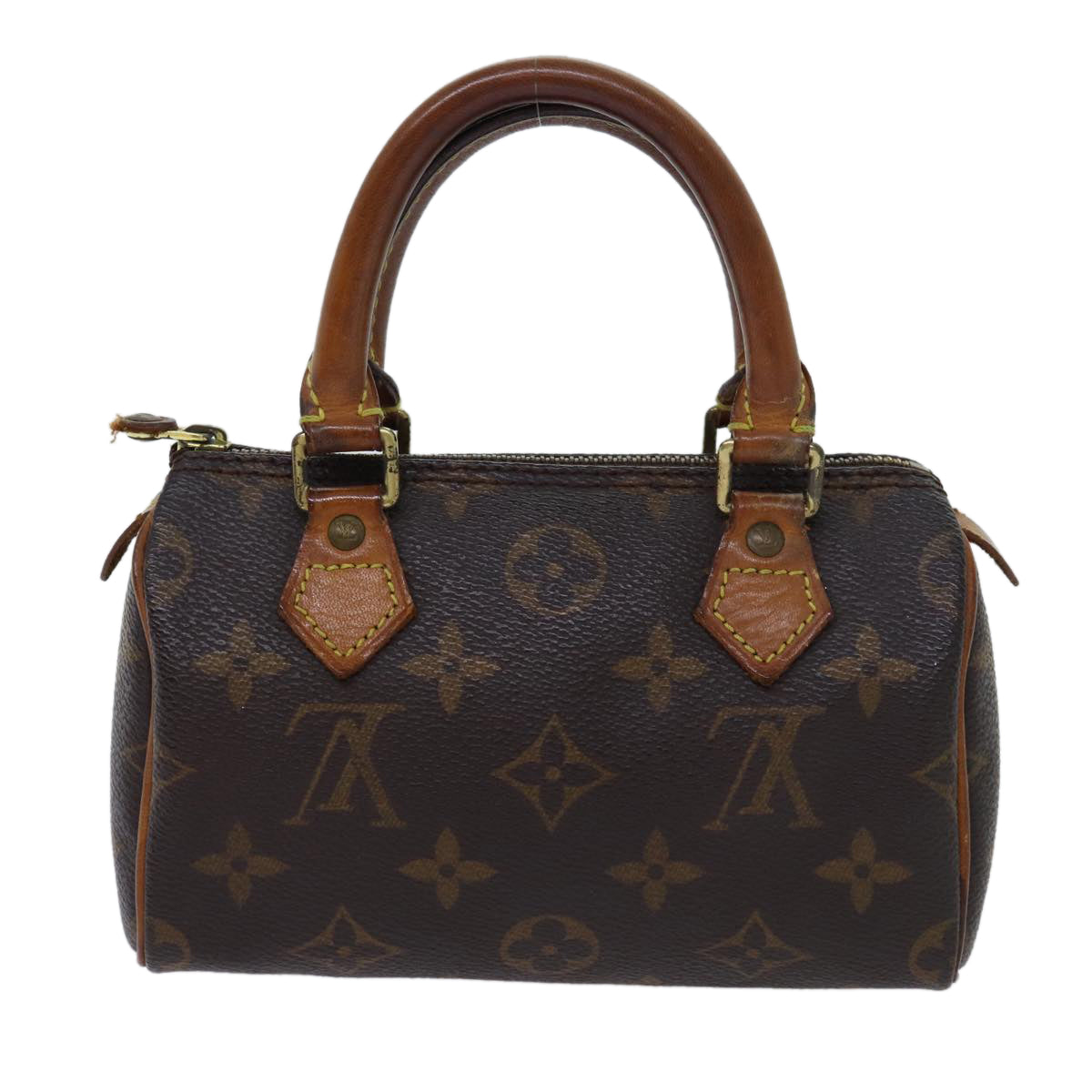 LOUIS VUITTON Monogram Mini Speedy Hand Bag M41534 LV 70049