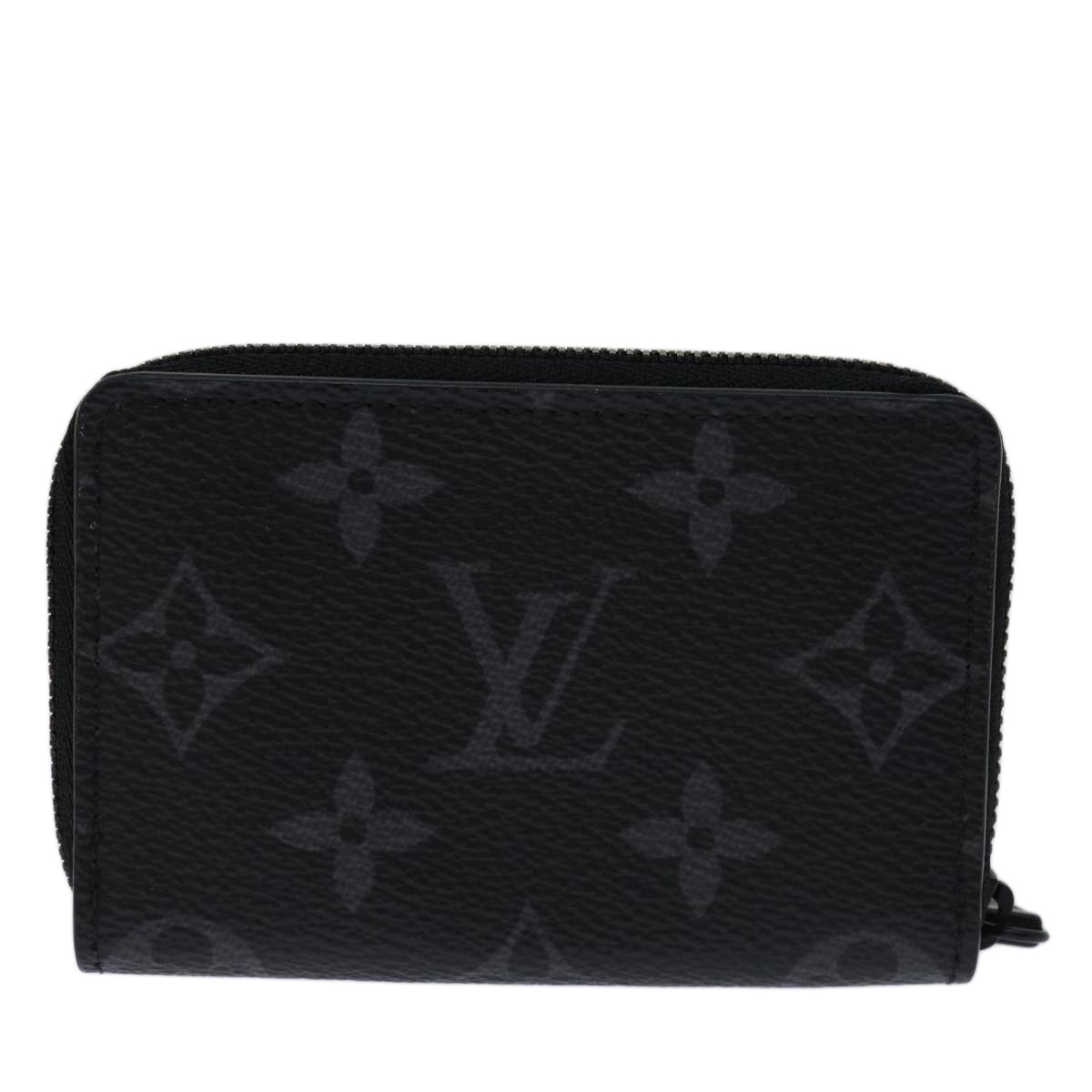 LOUIS VUITTON Monogram Eclipse Discovery Compact Wallet M67630 LV 70054S