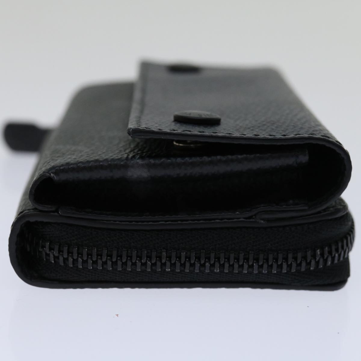 LOUIS VUITTON Monogram Eclipse Discovery Compact Wallet M67630 LV 70054S