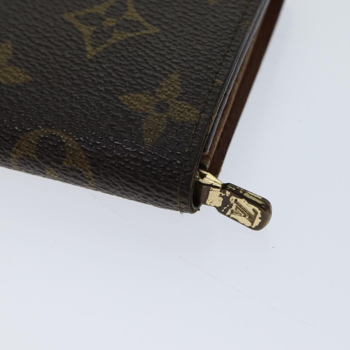 LOUIS VUITTON Monogram Porte Monnaie Billets Tresor Wallet M61730 LV 70058