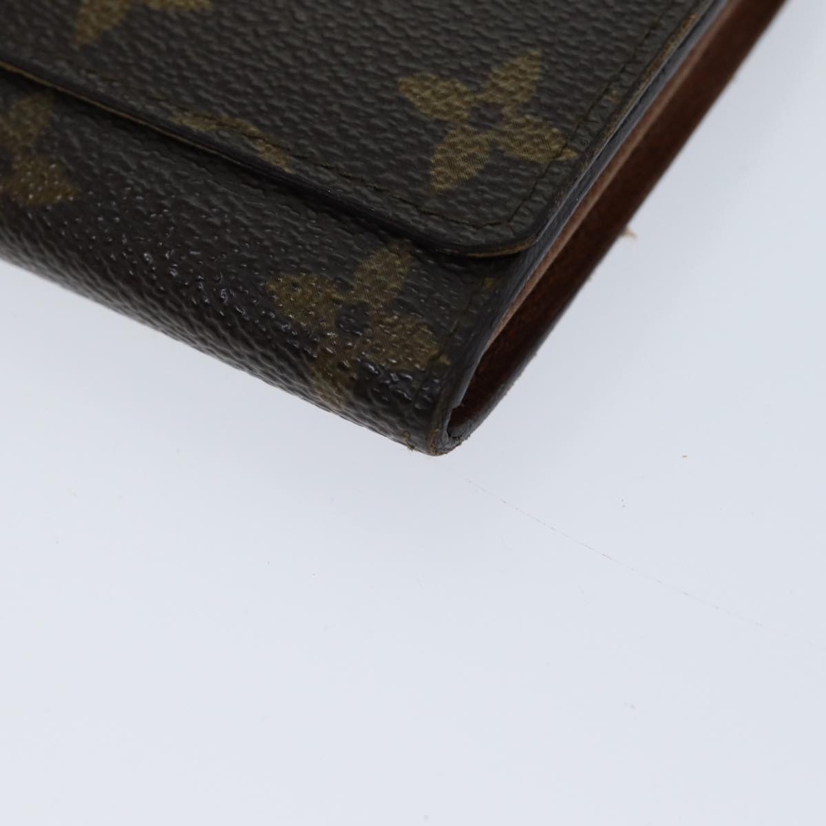 LOUIS VUITTON Monogram Porte Monnaie Billets Tresor Wallet M61730 LV 70058