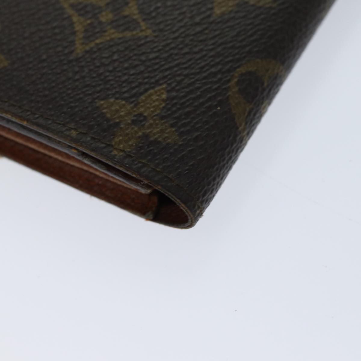 LOUIS VUITTON Monogram Porte Monnaie Billets Tresor Wallet M61730 LV 70058