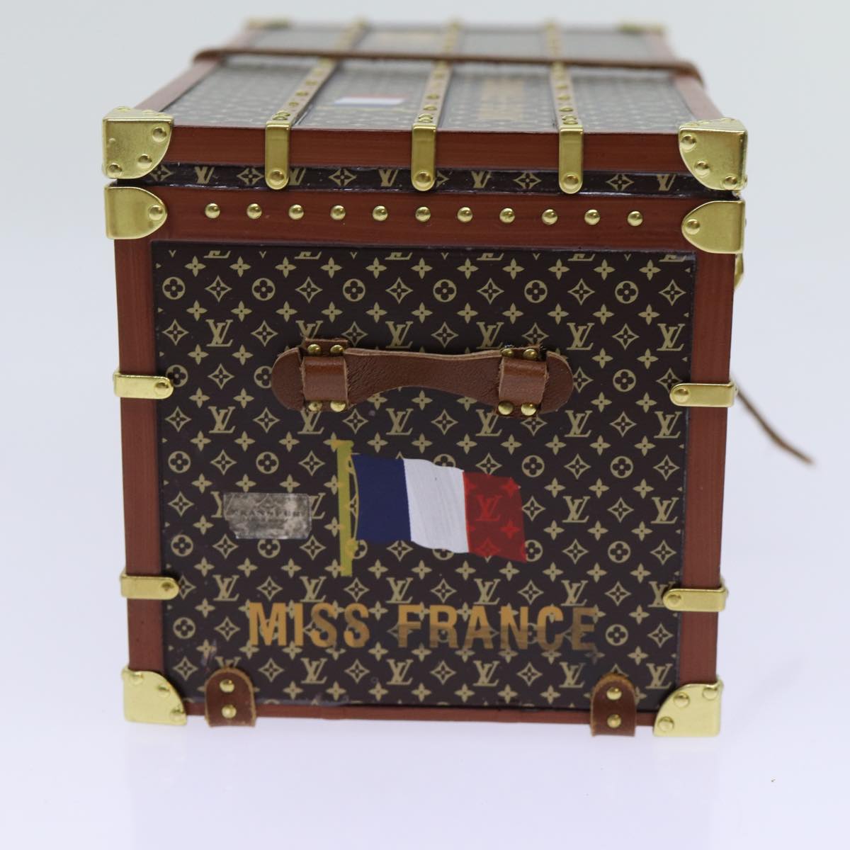 LOUIS VUITTON Miss France Paper Weight Brown M99408 LV 70061A