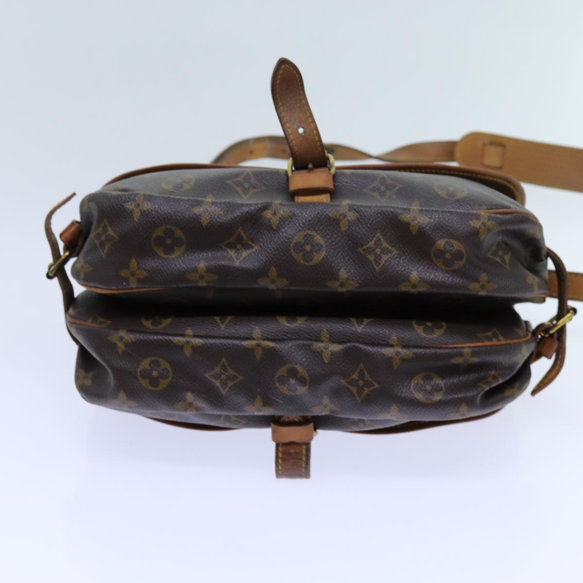 LOUIS VUITTON Monogram Saumur 30 Shoulder Bag M42256 LV 70067