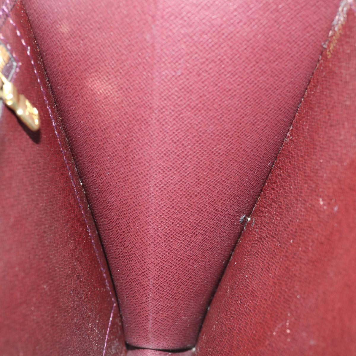 LOUIS VUITTON Taiga Monceau 28 Hand Bag 2way Acajou M32062 LV 70071