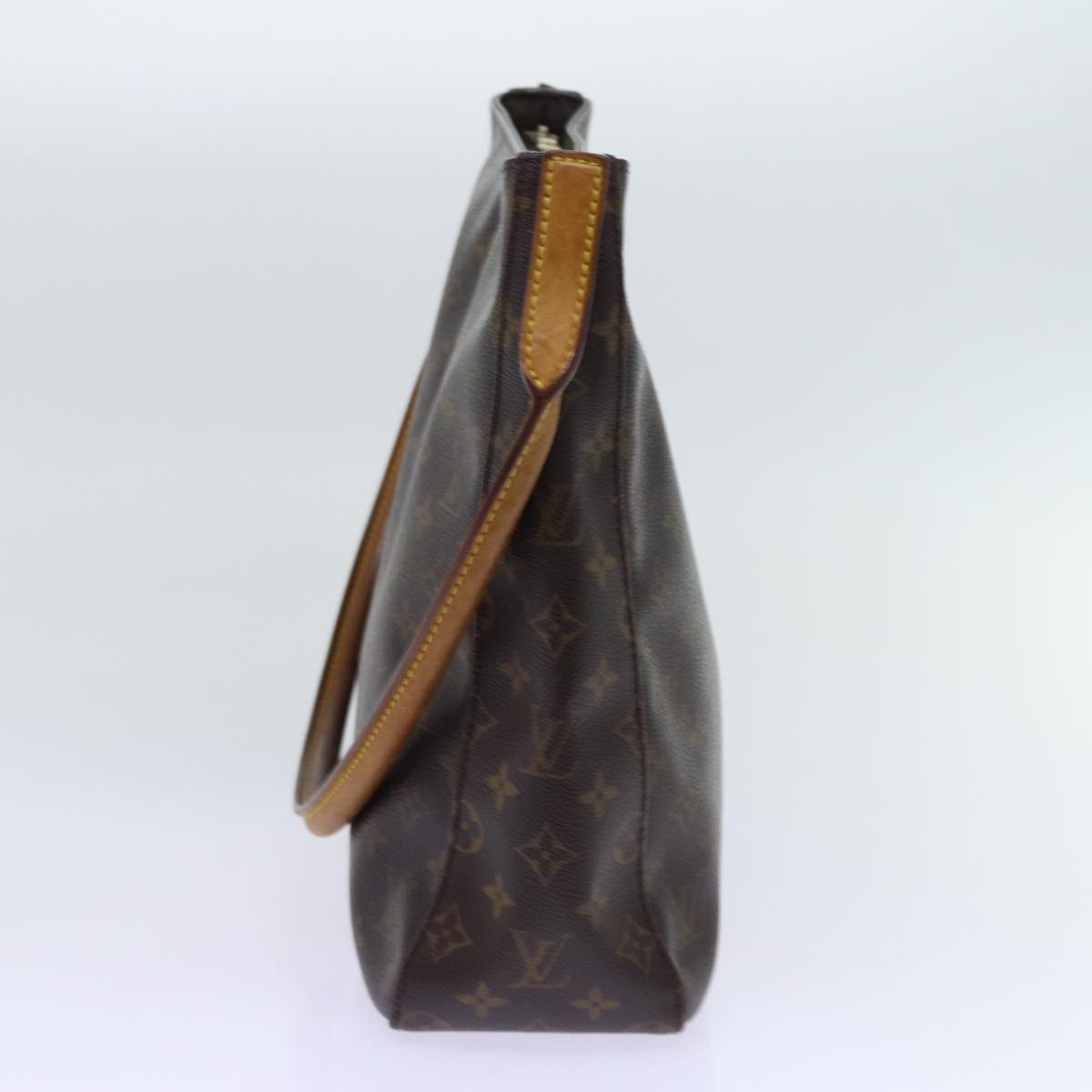LOUIS VUITTON Monogram Looping GM Shoulder Bag M51145 LV 70073