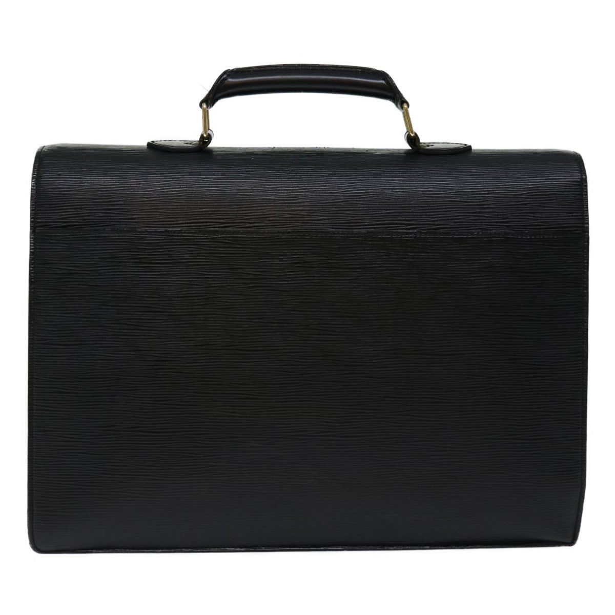 LOUIS VUITTON Epi Serviette Ambassador Business Bag Black M54412 LV 70077