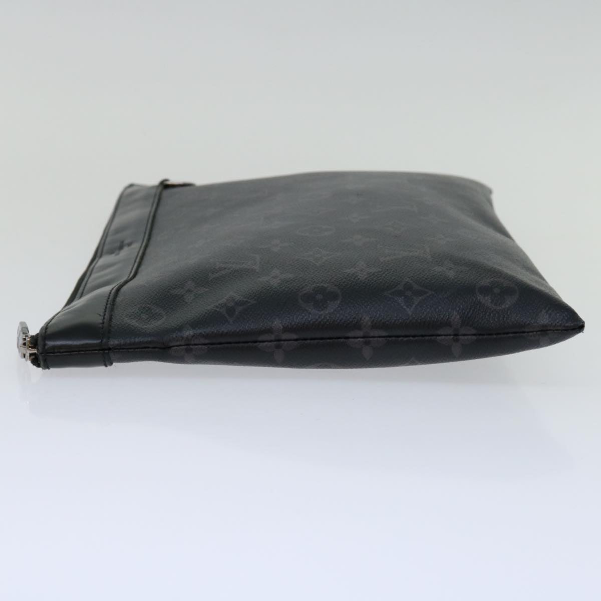 LOUIS VUITTON Monogram Eclipse Pochette Discovery Clutch Bag M62291 70078