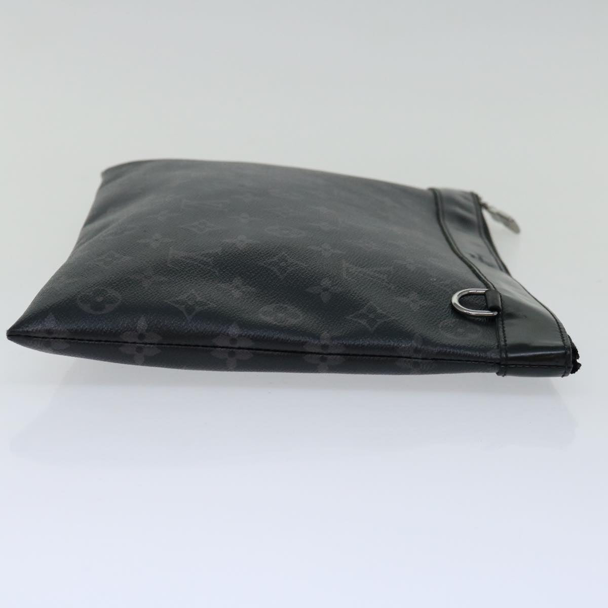 LOUIS VUITTON Monogram Eclipse Pochette Discovery Clutch Bag M62291 70078