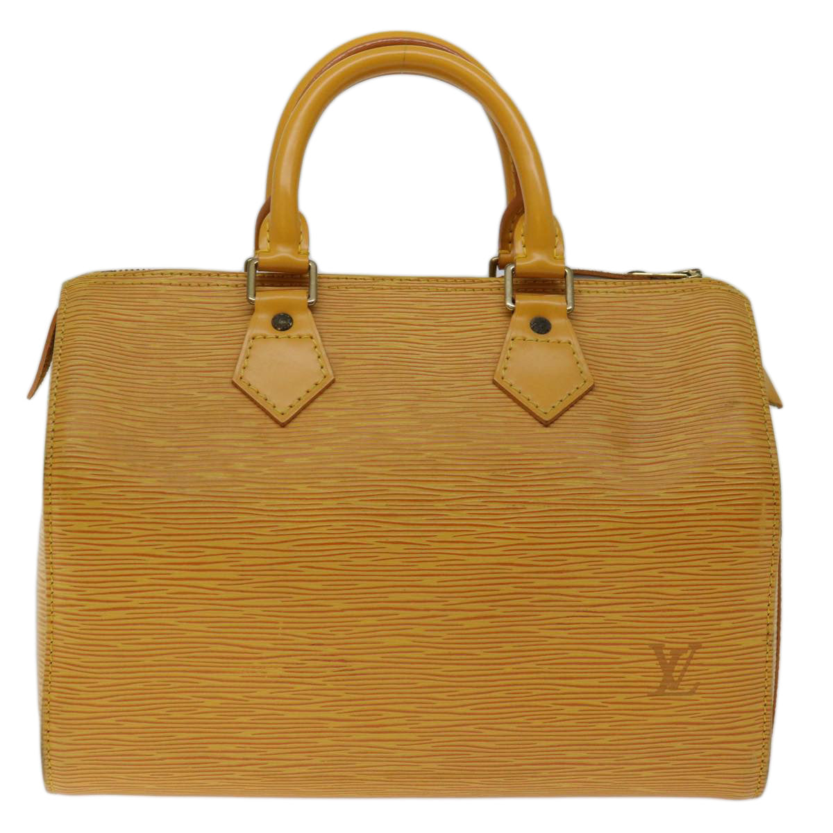 LOUIS VUITTON Epi Speedy 25 Hand Bag Tassili Yellow M43019 LV 70079