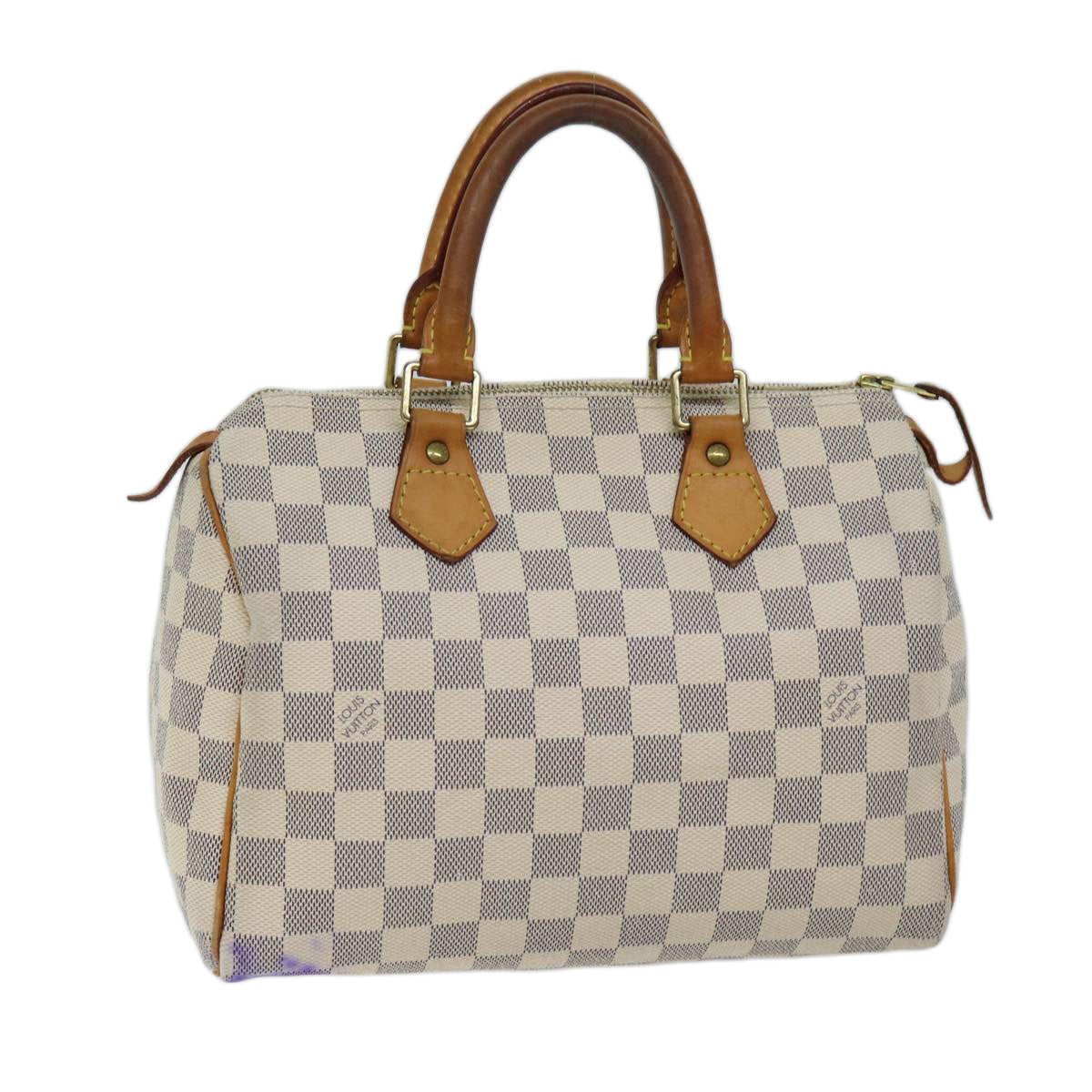 LOUIS VUITTON Damier Azur Speedy 25 Hand Bag N41534 LV 70091
