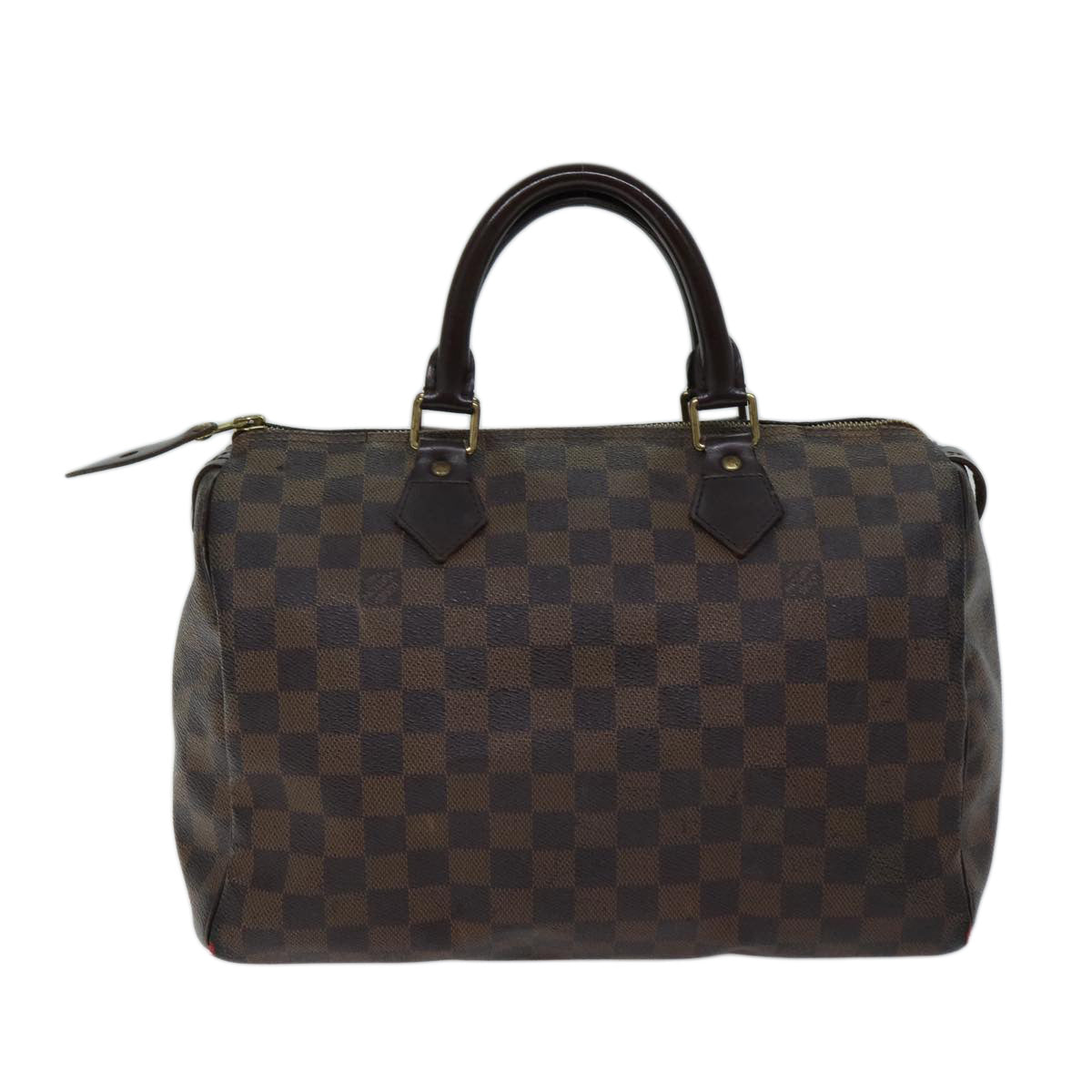 LOUIS VUITTON Damier Ebene Speedy 30 Hand Bag N41364 LV 70093