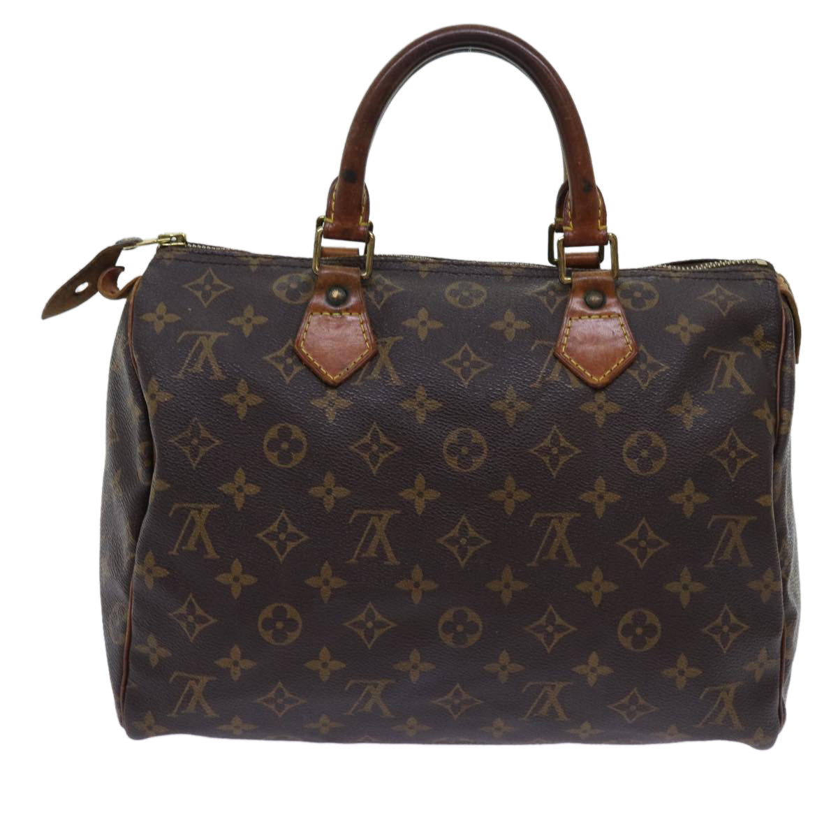 LOUIS VUITTON Monogram Speedy 30 Hand Bag M41526 LV 70094