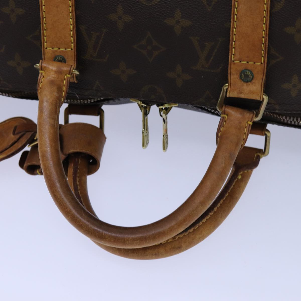 LOUIS VUITTON Monogram Keepall 50 Boston Bag M41426 LV 70097