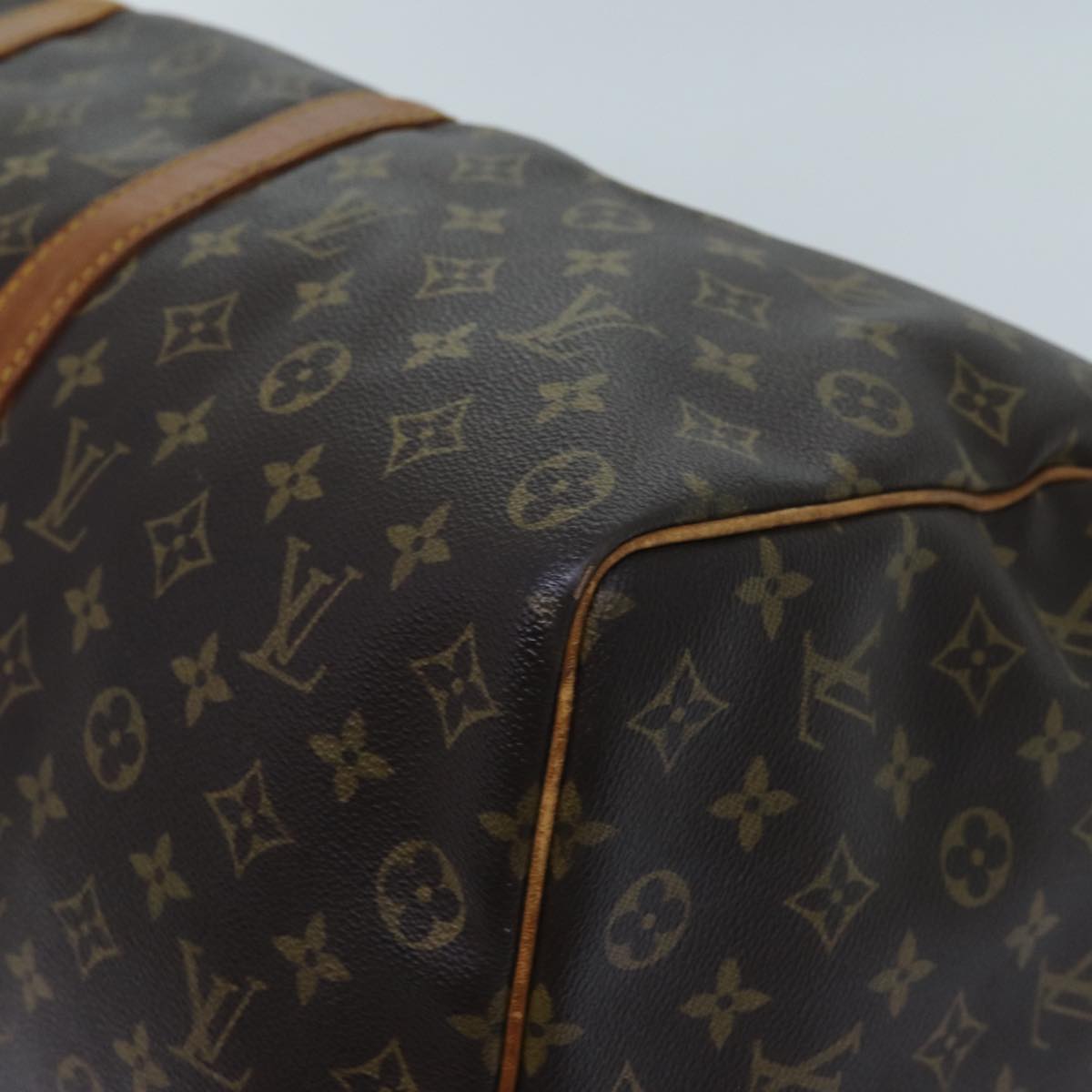LOUIS VUITTON Monogram Keepall 50 Boston Bag M41426 LV 70098