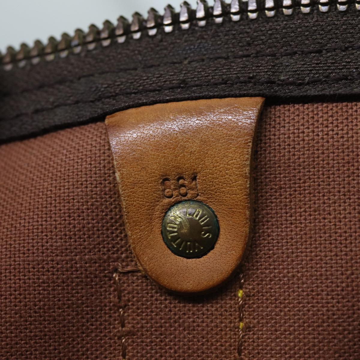 LOUIS VUITTON Monogram Keepall 50 Boston Bag M41426 LV 70098