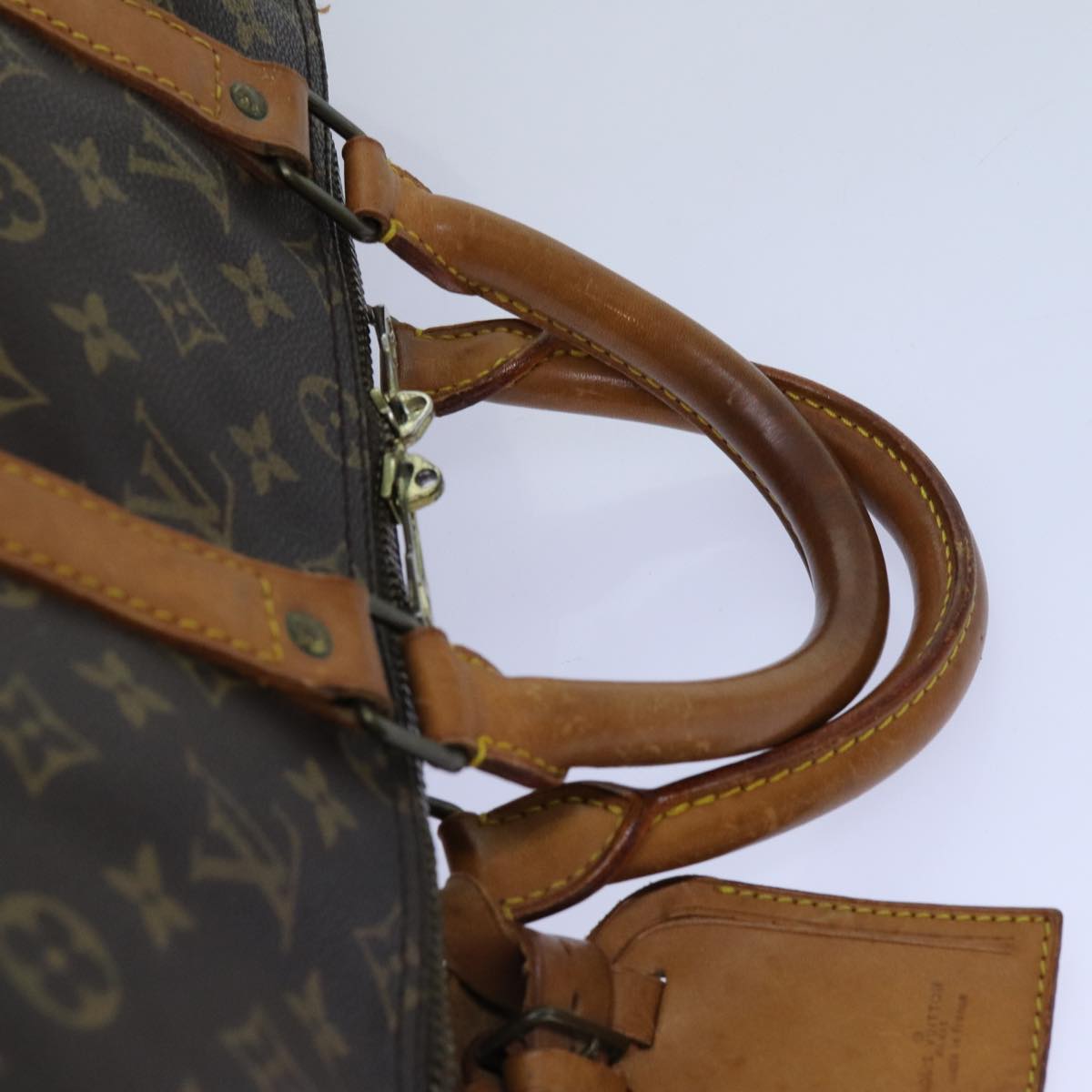 LOUIS VUITTON Monogram Keepall 50 Boston Bag M41426 LV 70098