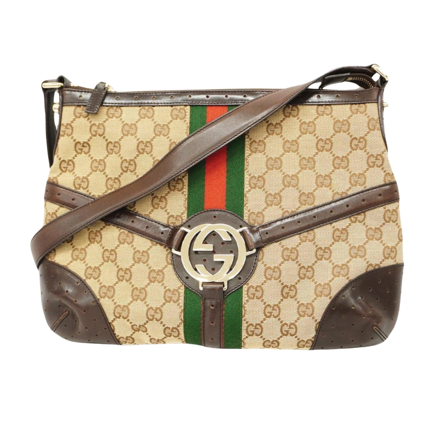 Gucci Gg Canvas  Canvas Shoulder Bag ()