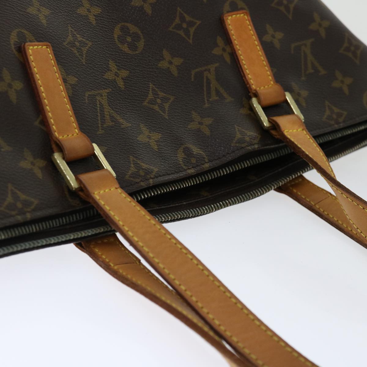 LOUIS VUITTON Monogram Cabas Mezzo Tote Bag M51151 LV 70101