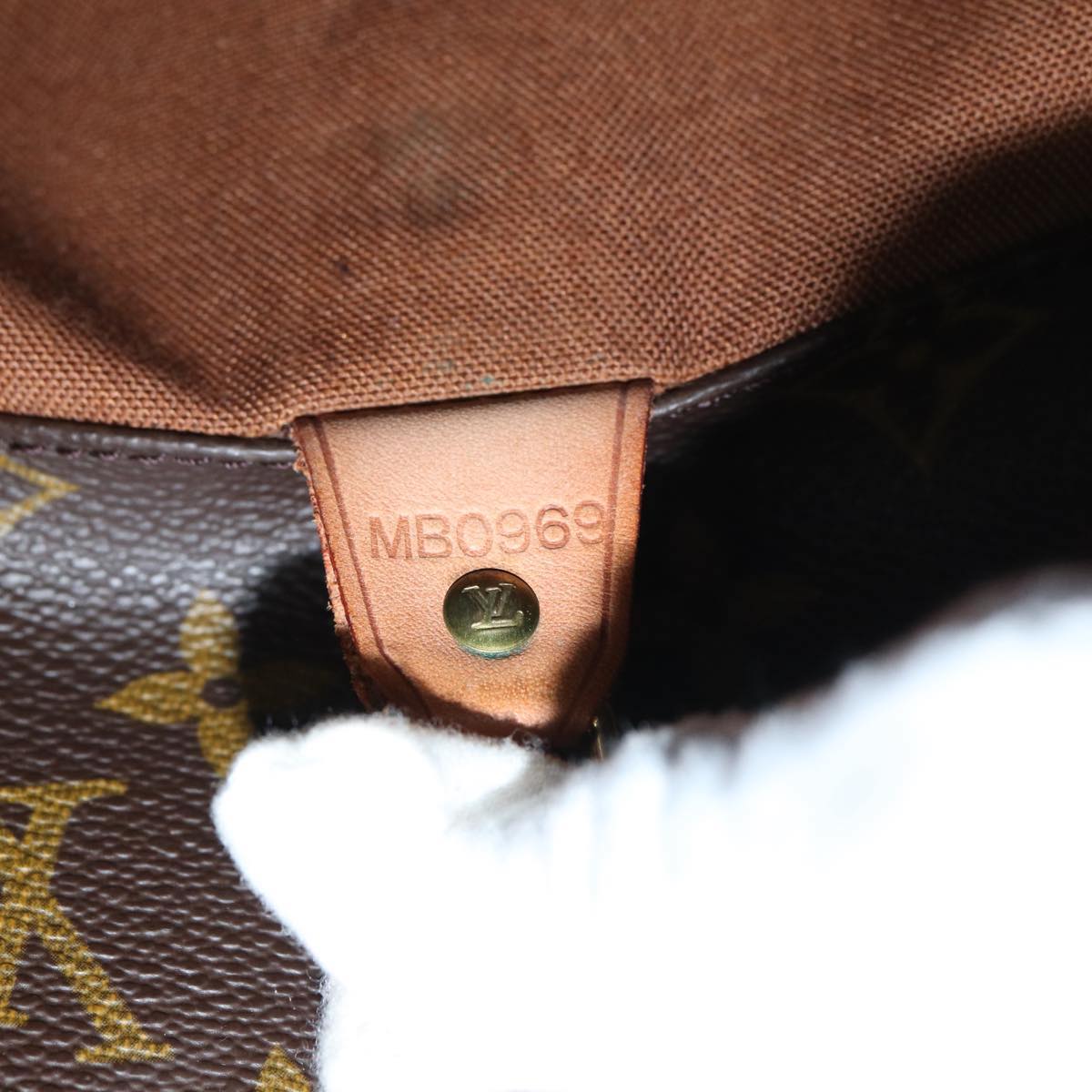 LOUIS VUITTON Monogram Sac Shopping Tote Bag M51108 LV 70102