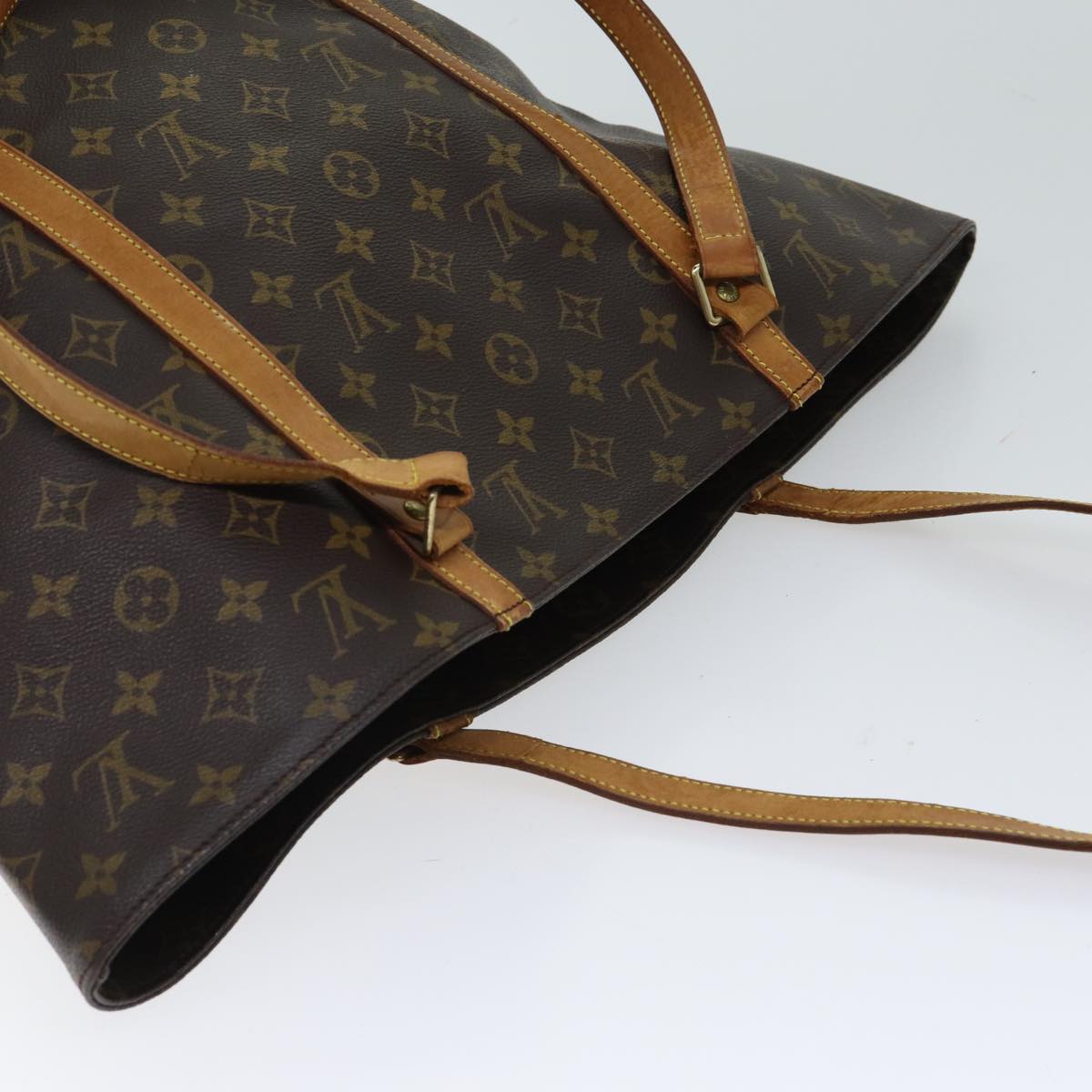 LOUIS VUITTON Monogram Sac Shopping Tote Bag M51108 LV 70102