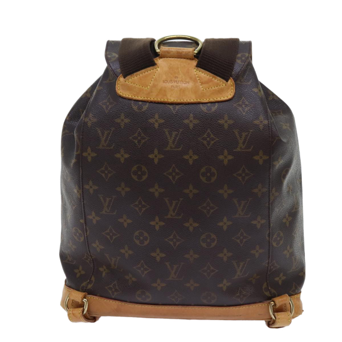 LOUIS VUITTON Monogram Montsouris GM Backpack M51135 LV 70106