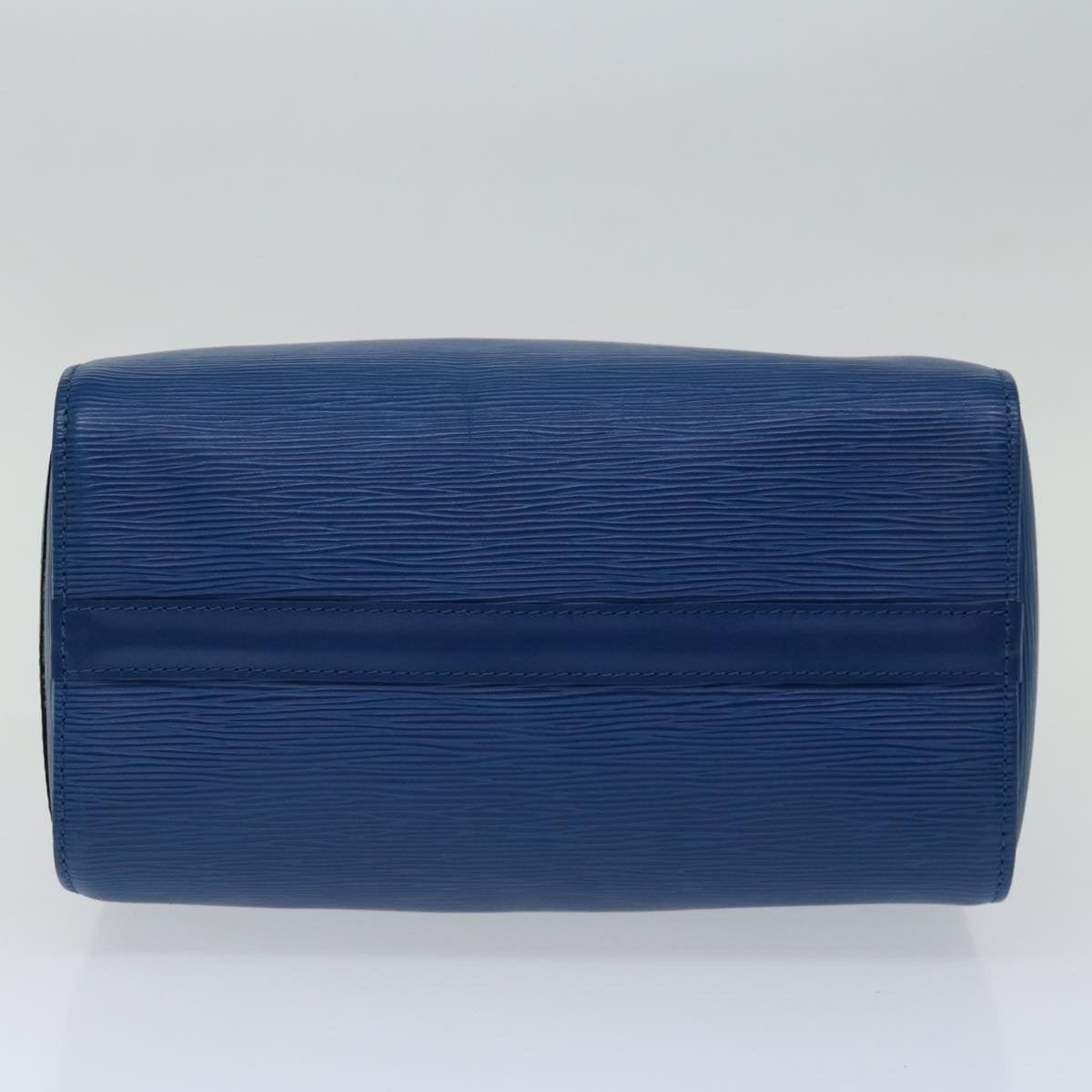 LOUIS VUITTON Epi Speedy 25 Hand Bag Toledo Blue M43015 LV 70114