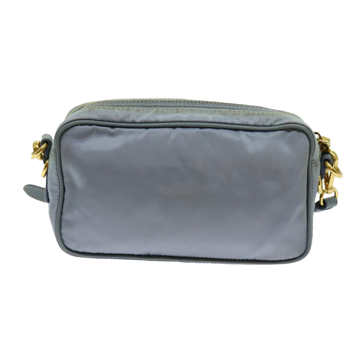 Luxury PradaShoulder Bag Nylon Light Blue 70157