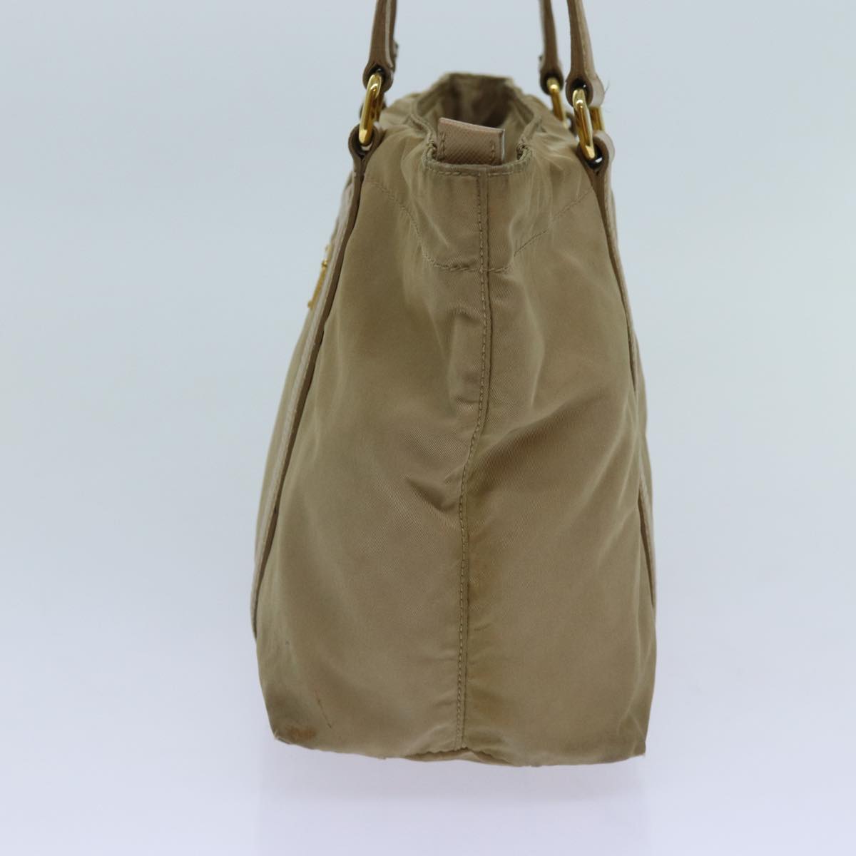 Luxury PradaTote Bag Nylon Beige 70208