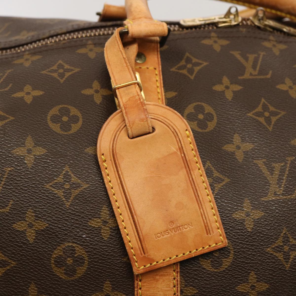 LOUIS VUITTON Monogram Keepall 60 Boston Bag M41422 LV 70219